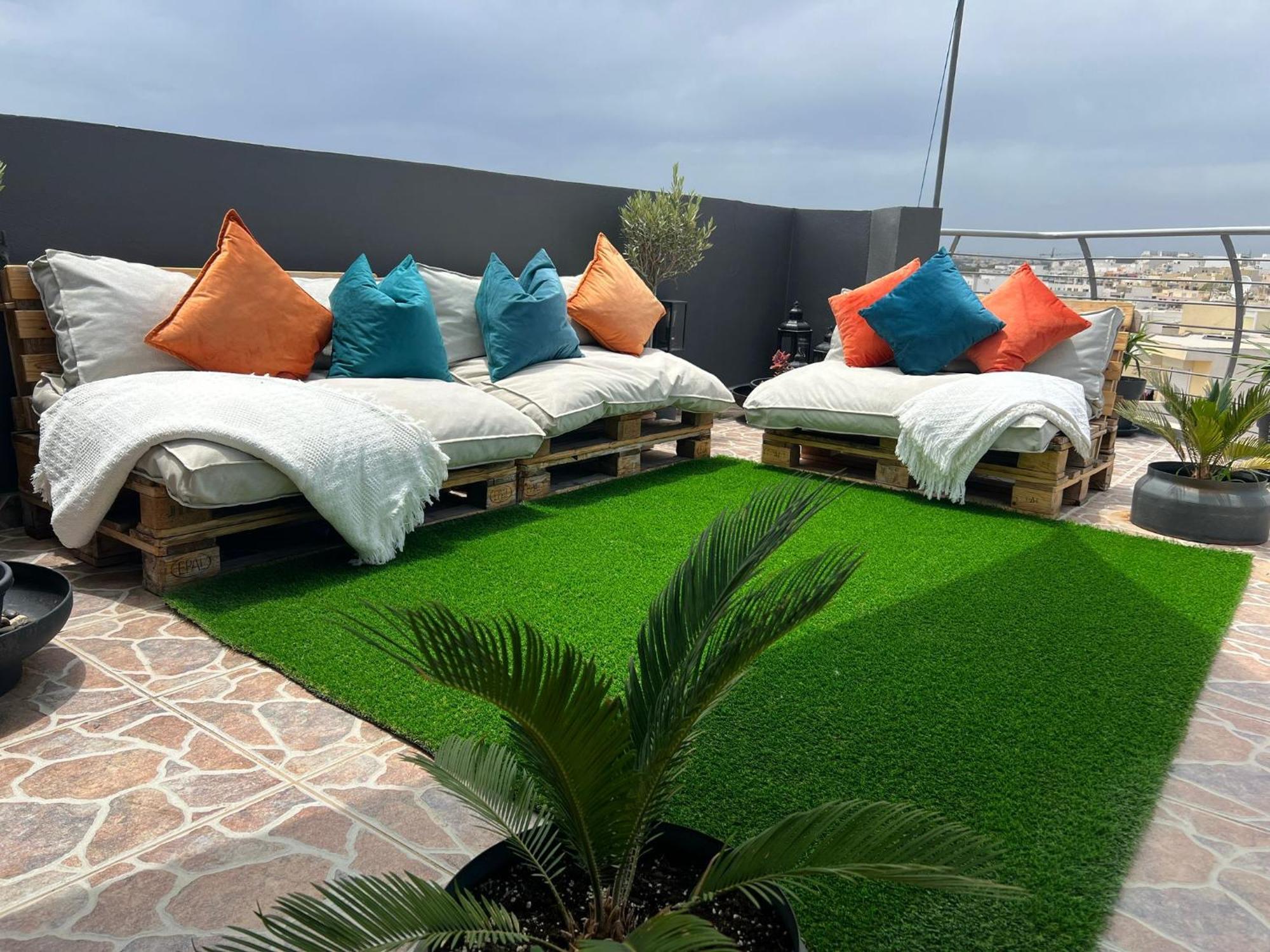 Trendy Seaside Escape 2 Bedroom Penthouse 马尔萨斯卡拉 外观 照片